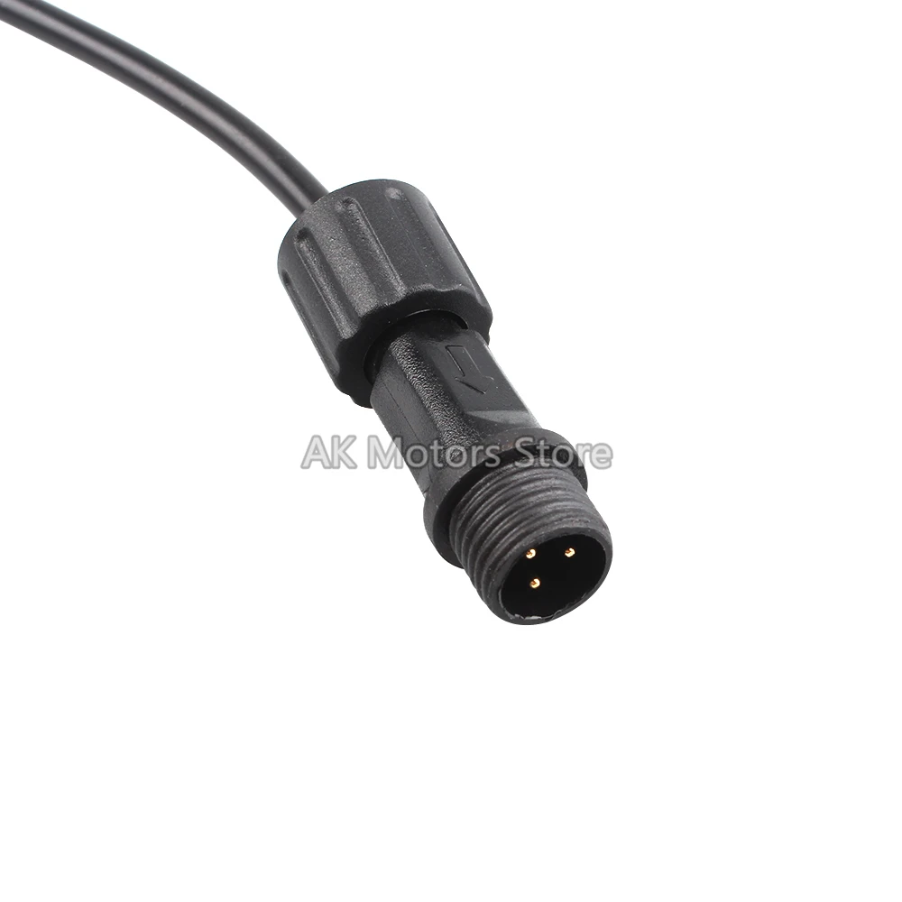6V LED e-Bike Tail Light For Bafang Mid Motor Electric Bike Speed Sensor Extension Cable Hydraulic Brake Gear Shift Sensor
