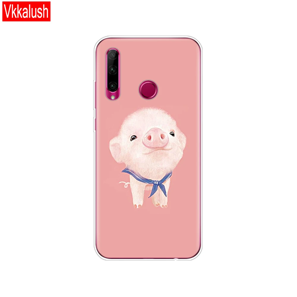 80044 Honor 10i чехол Honor 10i HRY-LX1T чехол Силиконовый ТПУ задняя крышка чехол для телефона для huawei Honor 10i Honor10i 10 I 6,21 дюймов - Цвет: 80044
