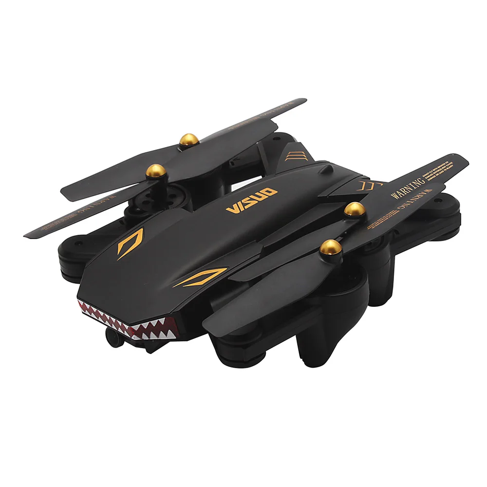 Складной Дрон XS809s Радиоуправляемый для селфи с 2.0MP Wifi FPV камерой режимом G сенсора