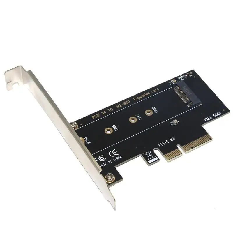 Компьютерная шина PCI-E 4X NGFF адаптер карты M-ключ M.2 NGFF NVME Интерфейс адаптер PCIE карты для 2230 2242 2260 2280 PCIE m2 SSD