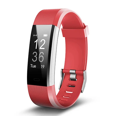Smartch Original ID115HR Plus Heart Rate Smart Band Watch ID115 HR Bluetooth Call Reminder Fitness Tracker Bracelet ID115