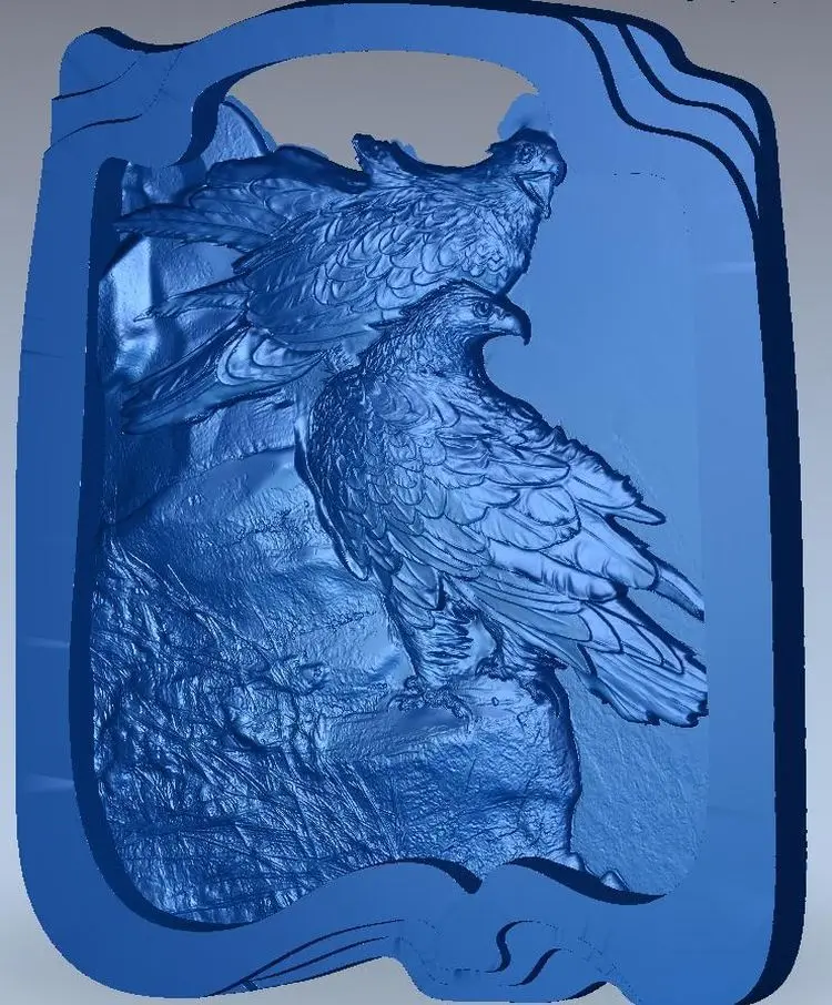 

Panno_eagles 3d model relief for cnc in STL file format