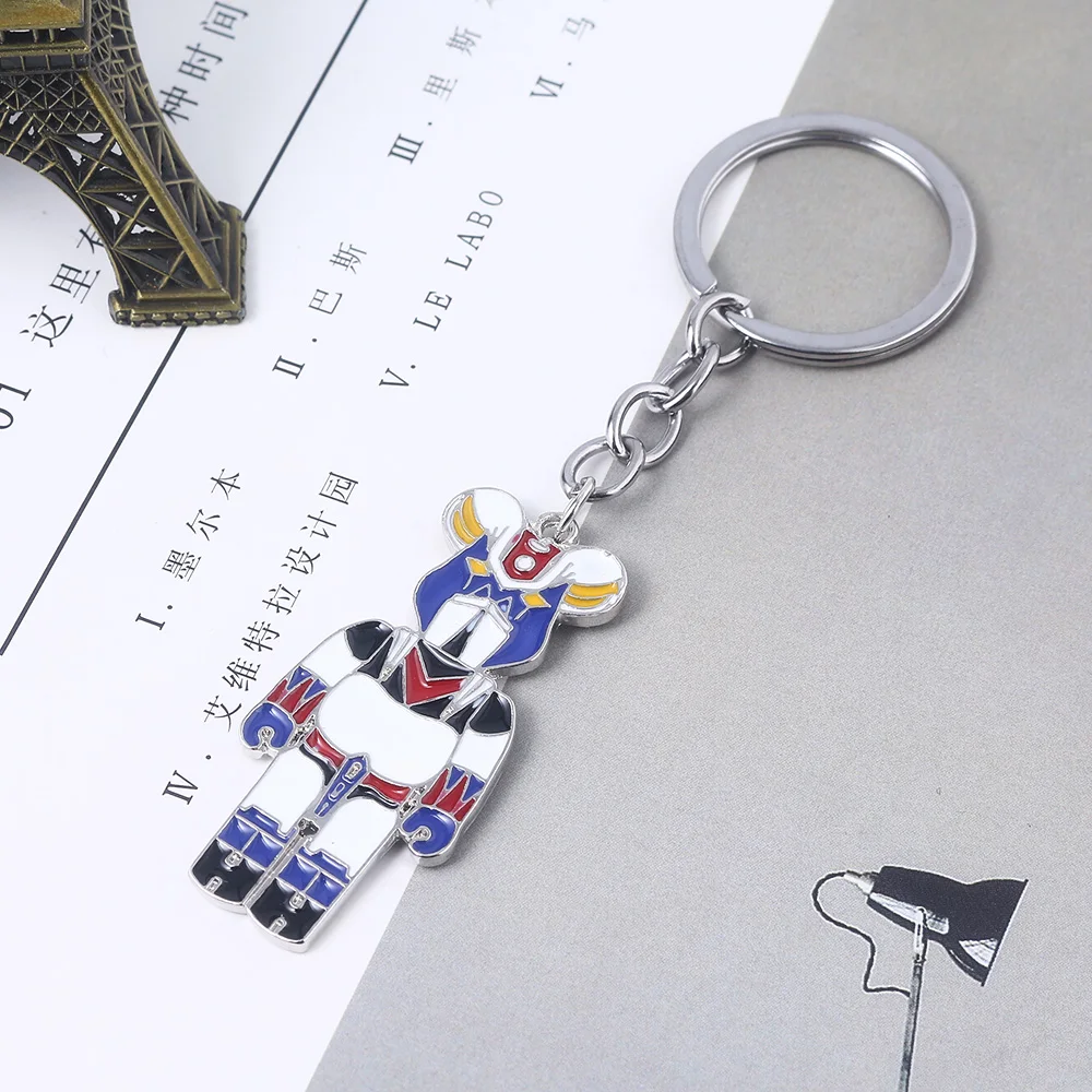 Жунцзи jewelry Mazinger Z головки многоцветный фигурка брелок Mazinkaiser Мазинг кулон