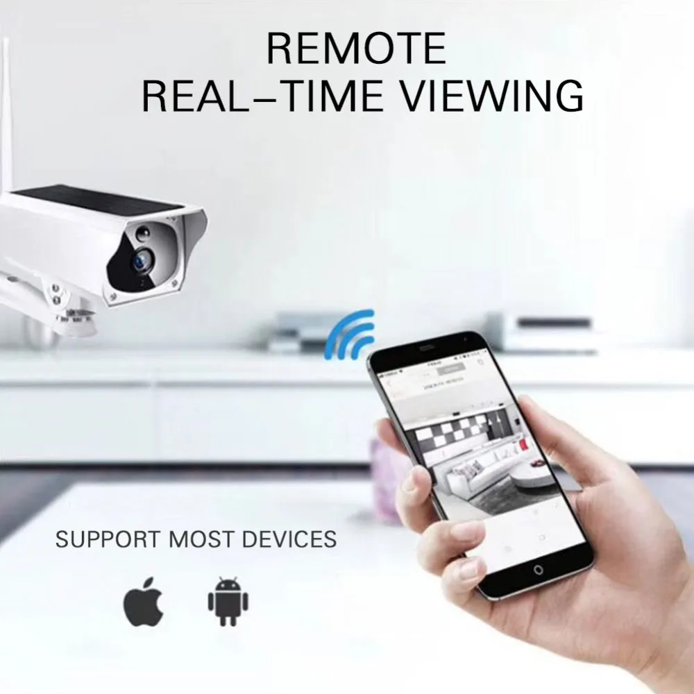 1080P HD Wifi Беспроводная ip камера для домашней безопасности Водонепроницаемая