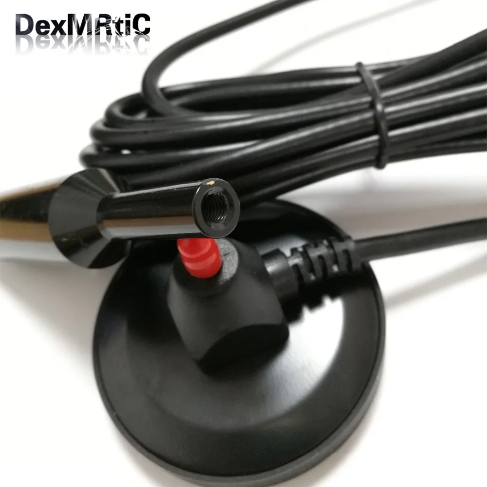 1PC GSM sucker antenna 900/1800mhz 30dbi high gain car aerial 3m extension cable SMA male  antena vhf uhf para carro