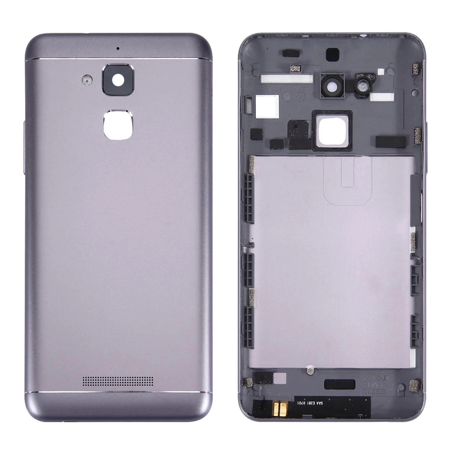 5," Корпус для ASUS Zenfone 3 Max ZC520TL задняя крышка Замена батарейного отсека с кнопками громкости питания объектив камеры