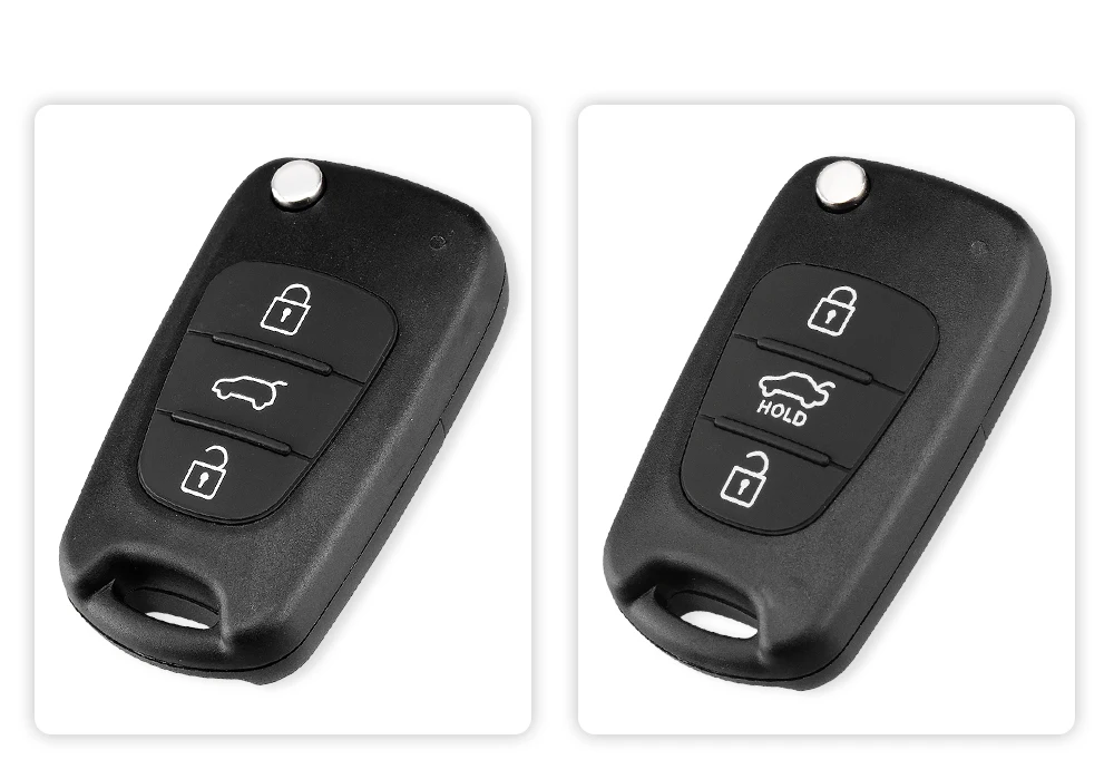 KEYYOU ключ 3 кнопки для Hyundai Avante, elantra I30 I40 I20 IX35 Флип складной дистанционный ключ для автомобиля чехол Uncut пустой с логотипом