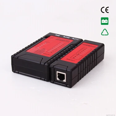 Noyafa NF-468PT POE Tester Detection Standard LAN Network Cable Continuity Test RJ11 RJ45 LED Light