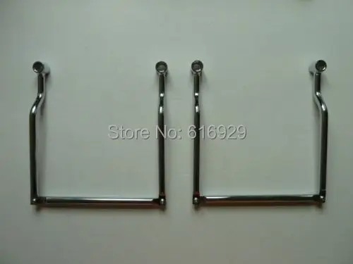 Хромированная Металлическая сумка для седла поддерживающая железнодорожные