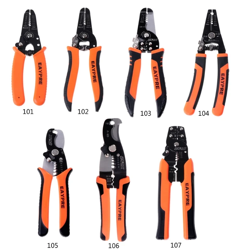 OOTDTY 7 Styles Multifunctional Cable Wire Stripper Cutter Crimper Cutting Pliers Handle Tools | Инструменты