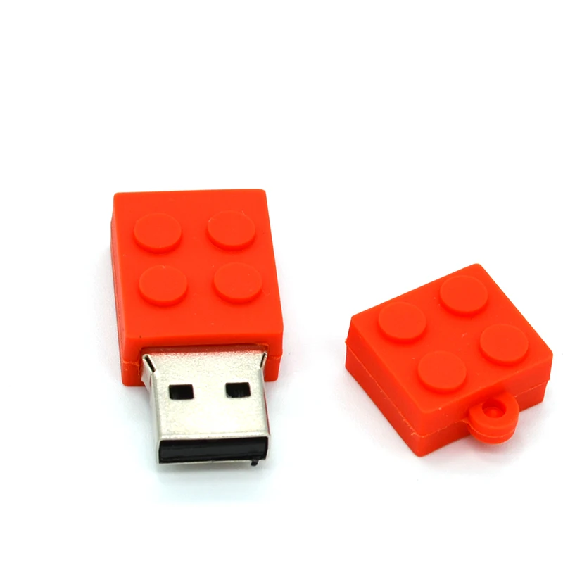Строительный блок USB флэш накопитель 2 0 мультфильм usb палочки игрушка ручка серии