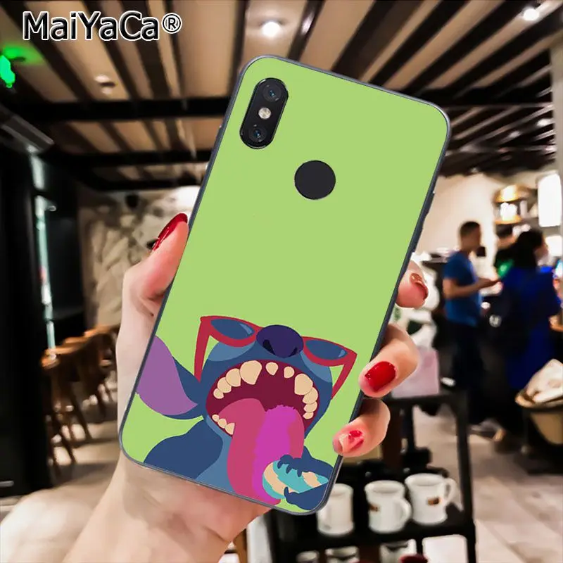 A9 MaiYaCa милый мультфильм, Стич чехол для телефона для Xiaomi Redmi8 4X 6A S2 7A 5A Redmi 5 5Plus Note5 7 Note8pro - Цвет: A9