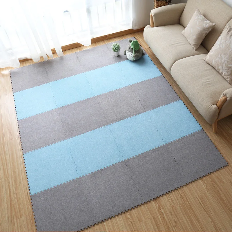 45x45 EVA плюшевые детские игровые коврики напольный коврик пазл детский пенный
