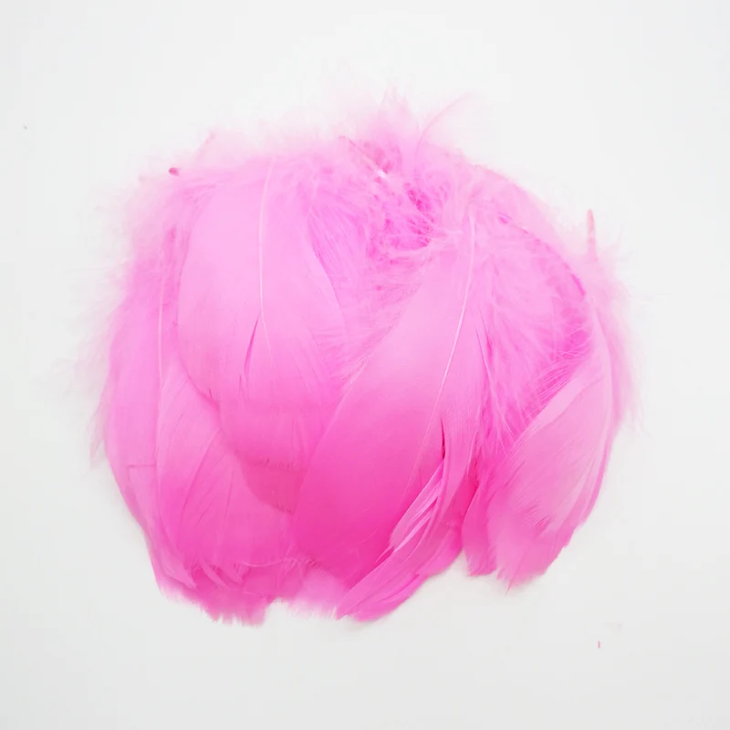 50 шт. Макарон цвет Лебедь перо Плюм гусиные перья для карнавала Хэллоуин
