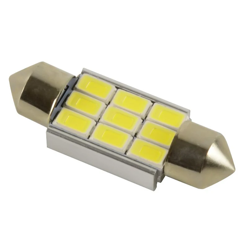 YSY 10 шт. C5W 9smd 36 мм/39 мм/41 мм 5730 двигатель транспортного