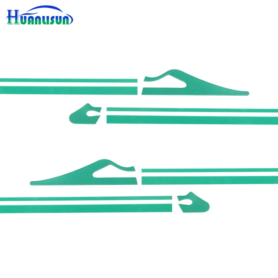 Универсальная наклейка на талию автомобиля HUANLISUN 8 цветов 98 см * 1 (рулон)|line