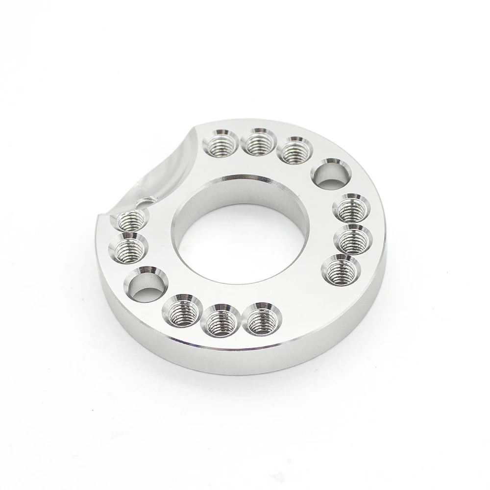 

26MM Motorcycles Carburetor Adjuster Plate Inlet Manifold Spinner Plate Adapter For Pit Dirt Bike ATV Quad Zongshen Loncin Lifan