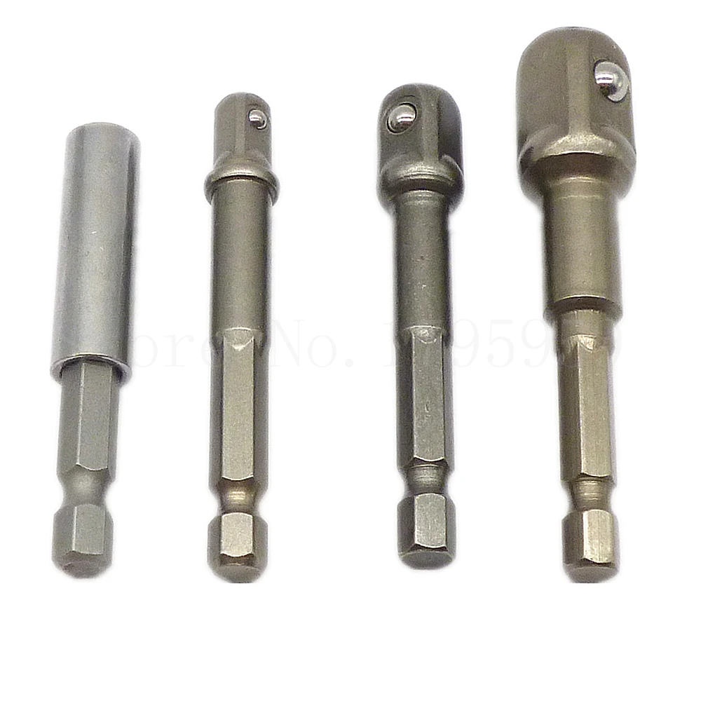 3 шт. набор адаптеров для ударных сверл 1/4 &quotшестигранный хвостовик 1/4&quot 3/8