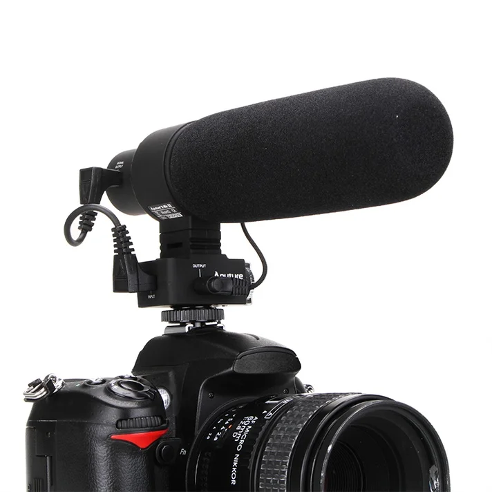 Aputure V Mic D2 Регулируемый направленный конденсаторный видеомикрофон для Nikon Canon Sony