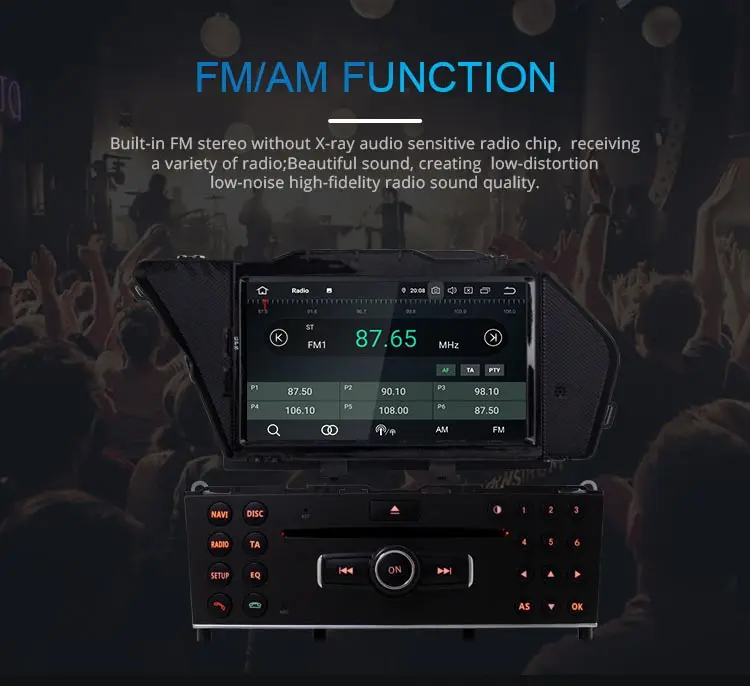 JDASTON Android 9,0 автомобильный dvd-плеер для Mercedes Benz GLK 2008 2009 2010 Мультимедиа gps стерео 1Din Автомагнитола 4+ 64