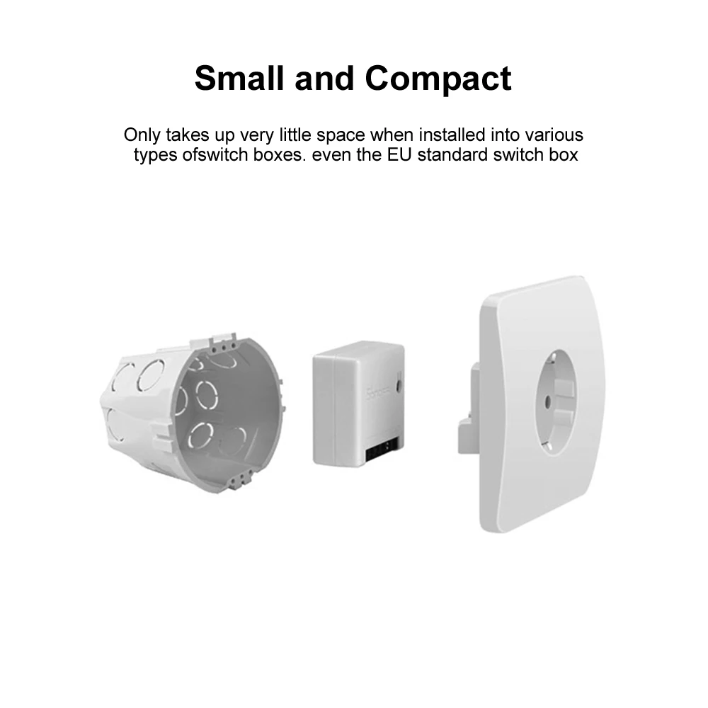 Двухсторонний смарт переключатель SONOFF MINI с дистанционным управлением Wi Fi