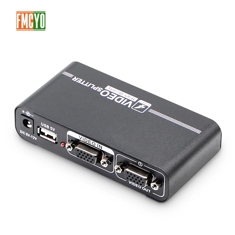 Сплиттер квм VGA 4 порта USB 2 0 сплиттер 1440P SVGA коммутатор коробка для клавиатуры мышь