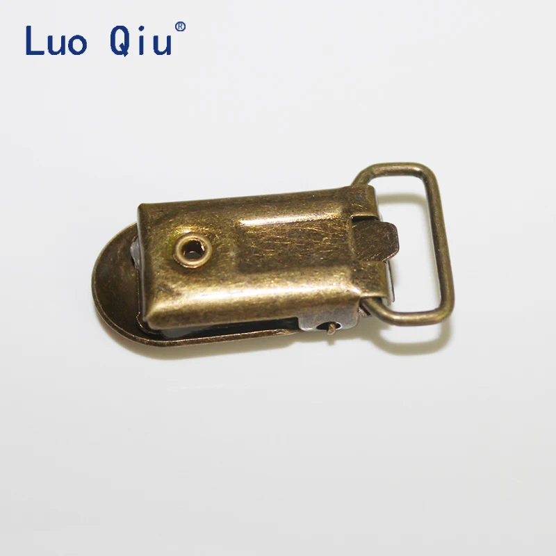 Luo Qiu 20 шт./лот 15 мм 0 6 дюйма детские круглые металлические подтяжки для