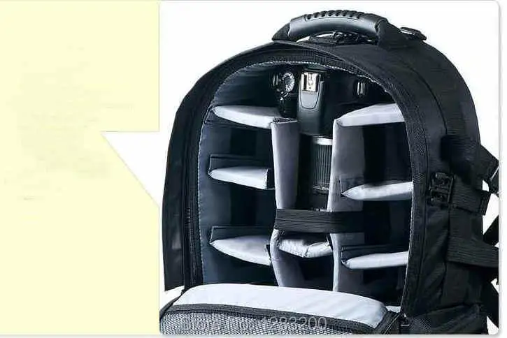 Водонепроницаемый рюкзак DSLR SLR сумка для камеры Nikon Canon Sony Fuji Pentax Olympus Leica