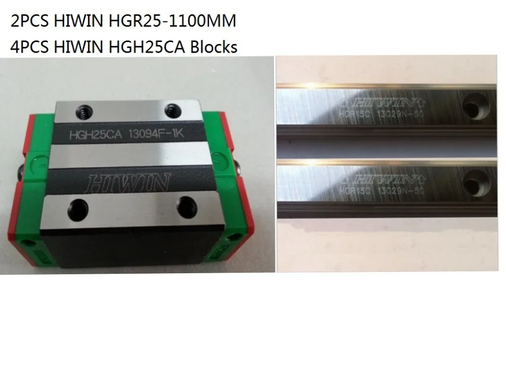 2 шт. 100% оригинальный Hiwin HGR25-1100mm и 4 шт. HGH25CA узкие блоки для ЧПУ
2 шт. 100% оригинальный Hiwin HGR25-1100mm и 4 шт. HGH25CA узкие блоки для ЧПУ