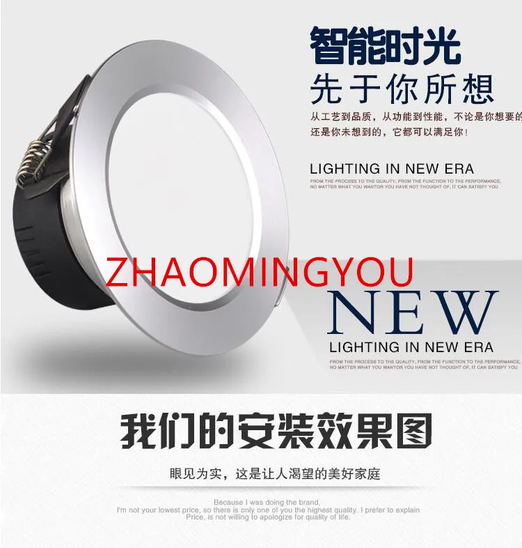 Бесплатная доставка высококачественный светодиодный светильник 3 Вт 5 7 12 15 18