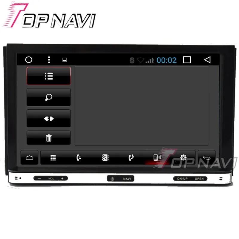 Topnavi 7&quot 800*480 Quad Core 16G Android 6.0 Car Radio Stereo GPS Navigation for Universal 2DIN DVD Multimedia Audio Player |