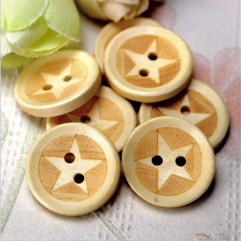 Новинка 2016 2 кнопки с креплением на отверстия деревянные пуговицы ручная работа