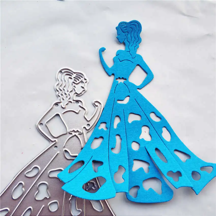 The queen of evil spirit be puzzled old metal cutting die practice hands-on DIY альбом для рукоделия скрапбук | Дом и