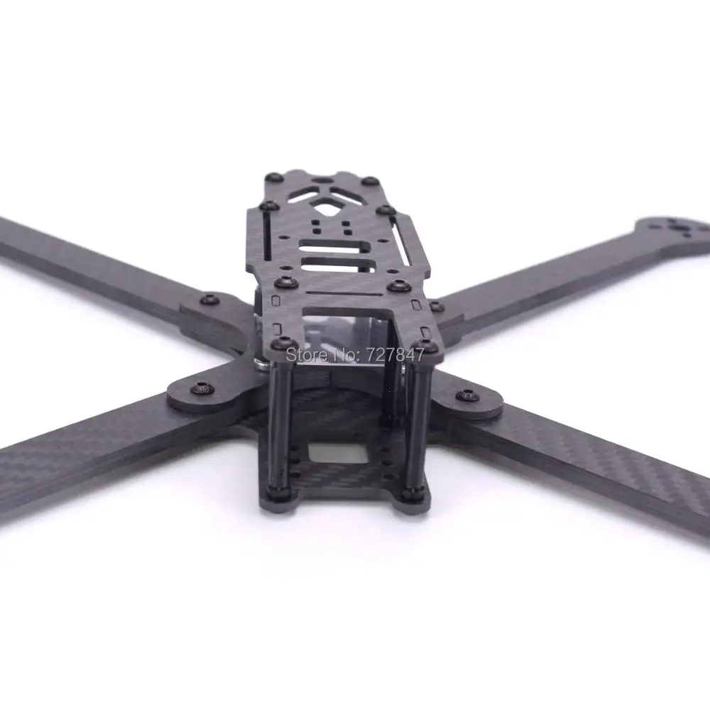 3K полностью углеродное волокно True X XL8 360 мм 8 дюймов w/4 мм arm FPV рама для фристайла для гоночного квадрокоптера FPV