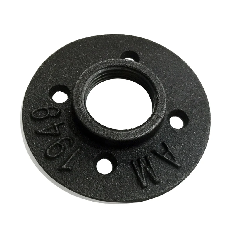 4 шт./лот Чугунное Основание фланцев краски сделанные старые фланцы крепкая