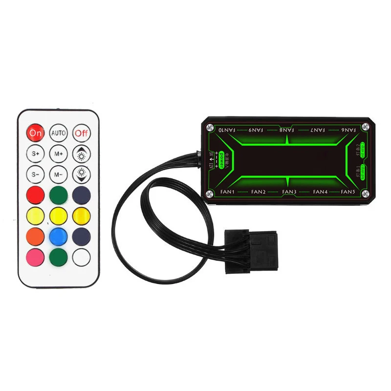 Охлаждающие вентиляторы для компьютера RGB чехол ПК охлаждающий вентилятор