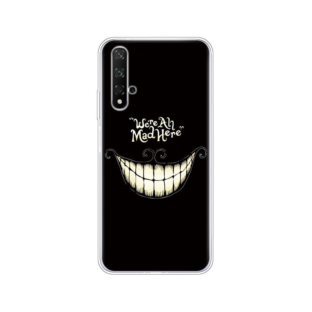 80085 Чехол для Honor 20, силиконовый чехол на заднюю панель, чехол для телефона Huawei Honor 20 Pro Lite Honor20, YAL-L21, YAL-L41, роскошный мультяшный рисунок - Цвет: 80085
