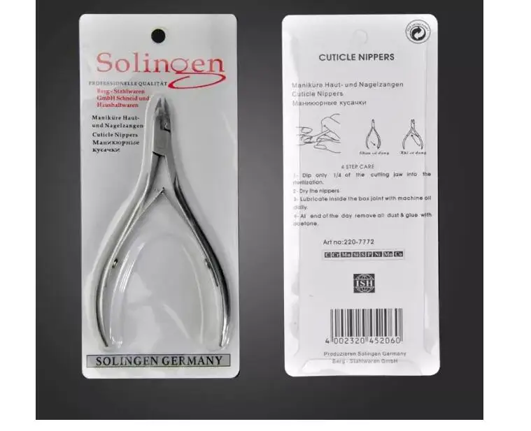Бесплатная доставка розничная продажа кусачки для кутикулы из нержавеющей стали
