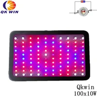 qkwin 1000w led grow light 100x10w full spectrum grow lights for indoor plants flowering and growing