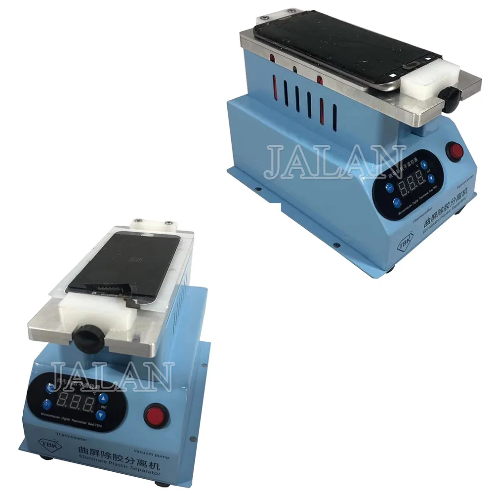 

TBK machine for samsung edge in frame lcd screen digitizer temperature control separate cleaning glue machine