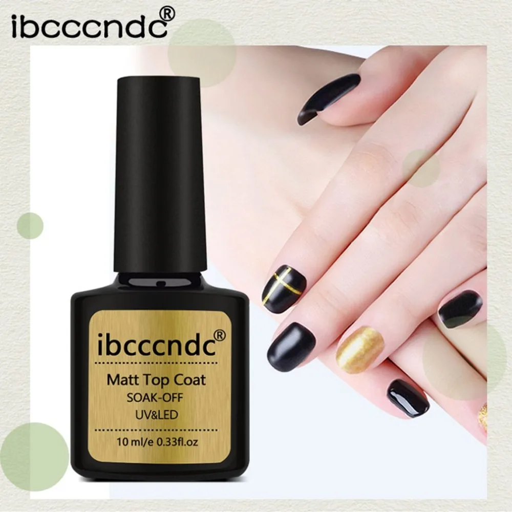 10 мл самодельный матовый топовый Гель лак для ногтей отмачиваемый светодиодный