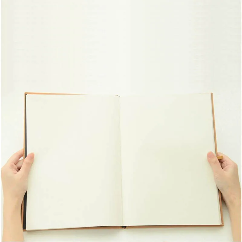 Профессиональные пустой A4 Sketchbook Дневник для рисования картины Тетрадь Бумага 48