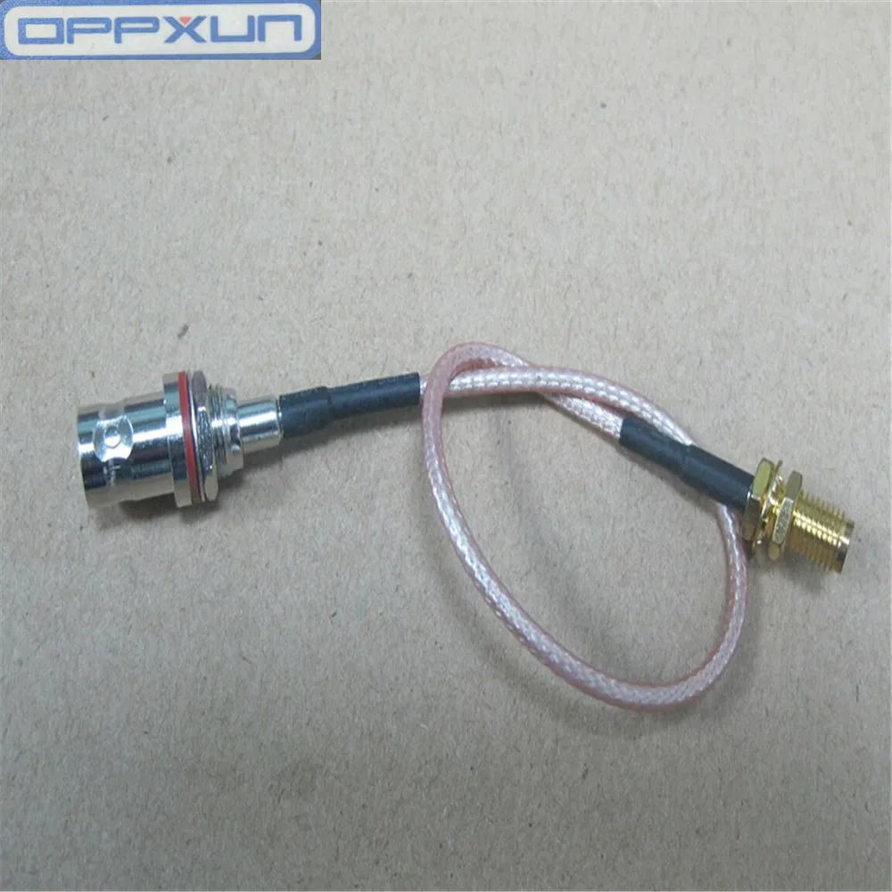 2 шт. антенна-адаптер с разъемом SMA -F на BNC для baofeng puxing ɽ xun UV5R Pigtail RG316 кабельный