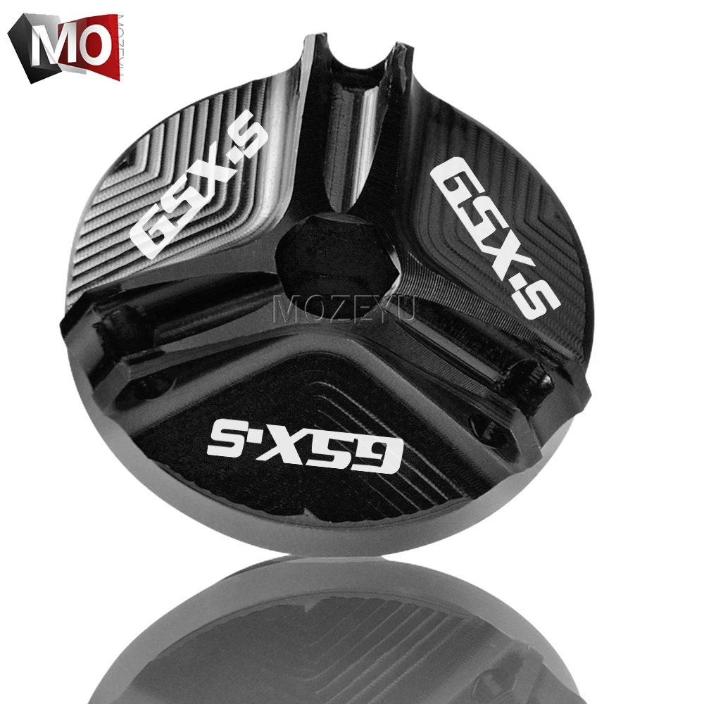 M20x2.5 Black M20* 2,5 Мотоцикл с ЧПУ Алюминий приемный Заглушка Крышка винт двигателя для слива масла наполнитель Кепки гайка для Suzuki GSX-S 125 150 750 1000/F/ABS - Цвет: M20x2.5 Black