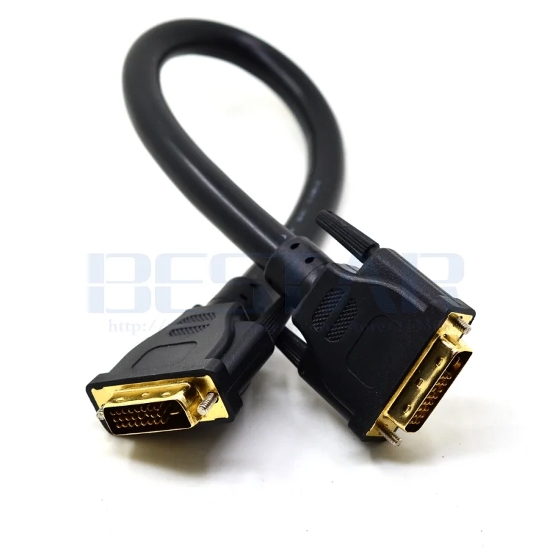Кабель DVI-DVI 30 см WQXGA (2560x1600) DVI-D двойная связь 25pin HD 2K для Apple Cinema Display Dell UltraSharp 3007WFP/3008