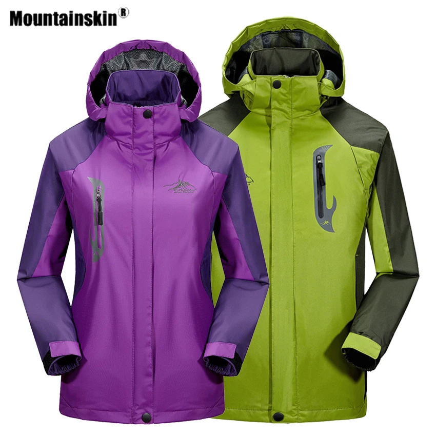 Мужская и женская софтшелл куртка Mountainskin для активного отдыха спорта