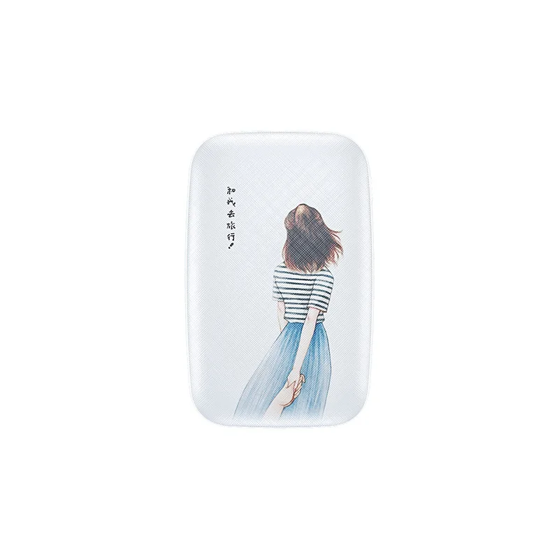 girl version Baseus mi ni power Bank 10000 мАч портативное Внешнее зарядное устройство для iPhone X Xs Max Xr Xiaomi mi 9 зарядное устройство для телефона повербанк - Цвет: girl version