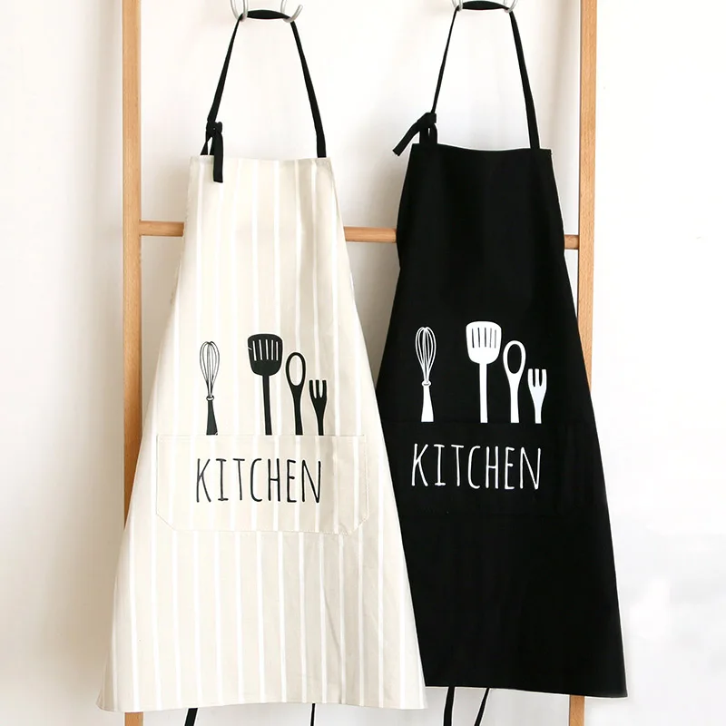 Хлопковый фартук водостойкий и маслостойкий креативный Модный женский мужской