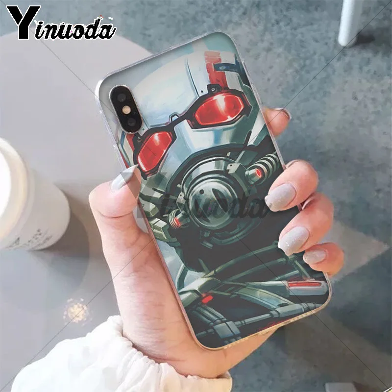 11pro MAX Marvel Ant man DIY Окрашенные красивые аксессуары для телефонов Чехол Apple iPhone 8 7 6 6S