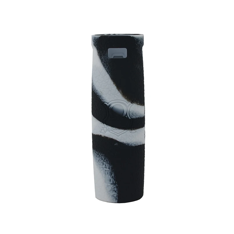 Новейшая ручка Uwell Nunchaku, силиконовый чехол-накладка и силиконовая оболочка, наклейка для Vape, Uwell Nunchaku, коробка, мод - Color: Black white